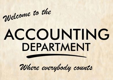 Accounting Funny Office