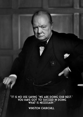 WINSTON CHURCHILL OUR BEST